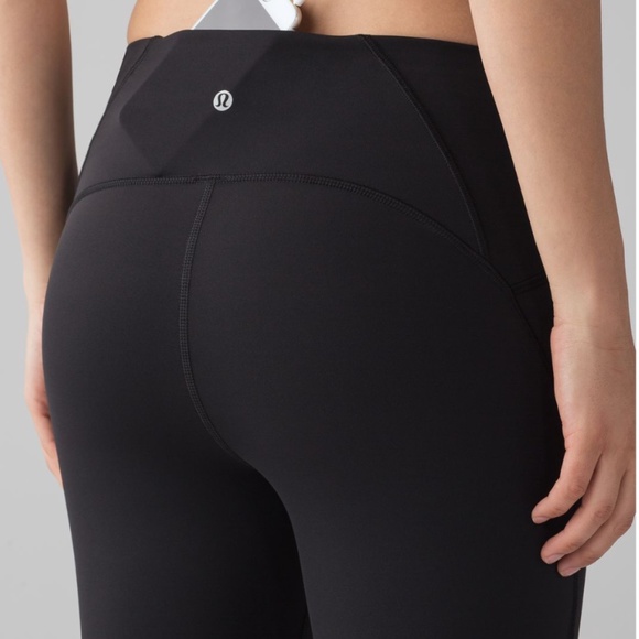 Lululemon Train Times Crop (17") - Black - Picture 6 of 7